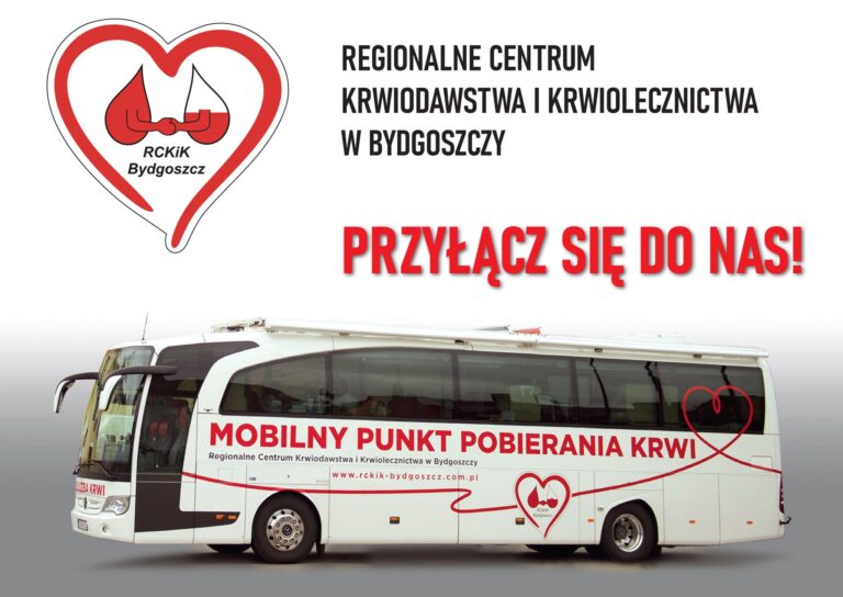 Zmiana miejsca postoju krwiobusa.